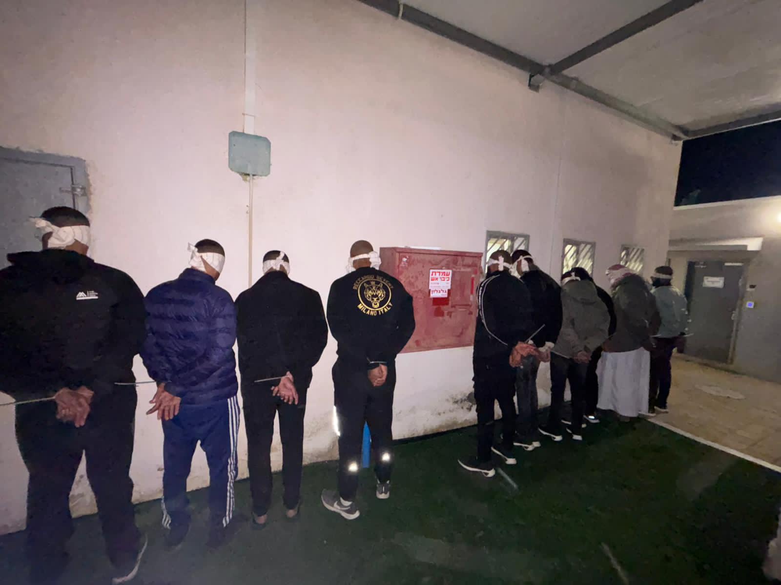 העצורים בחשד לרצח. קרדיט: משטרת ישראל