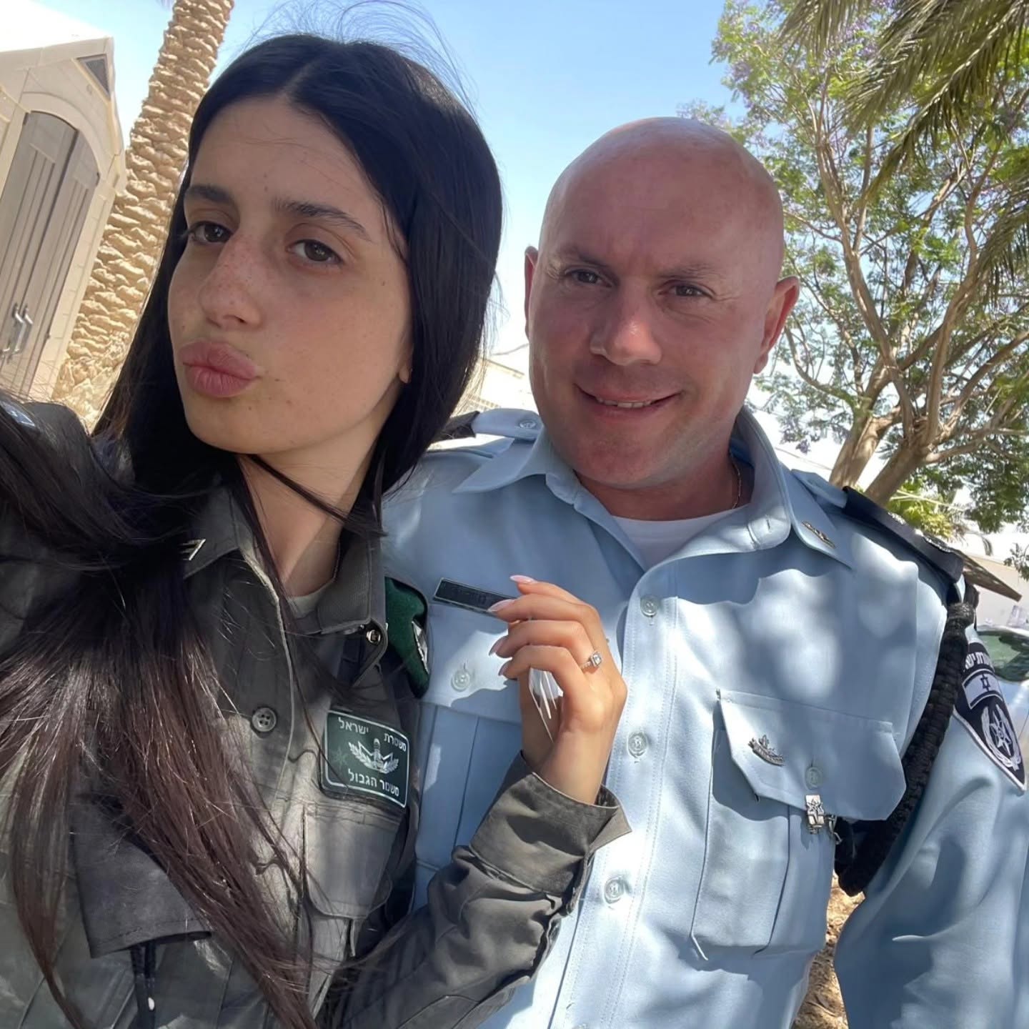 ליאל עם אביה איציק בוזוקשווילי ז"ל. צילום: פרטי