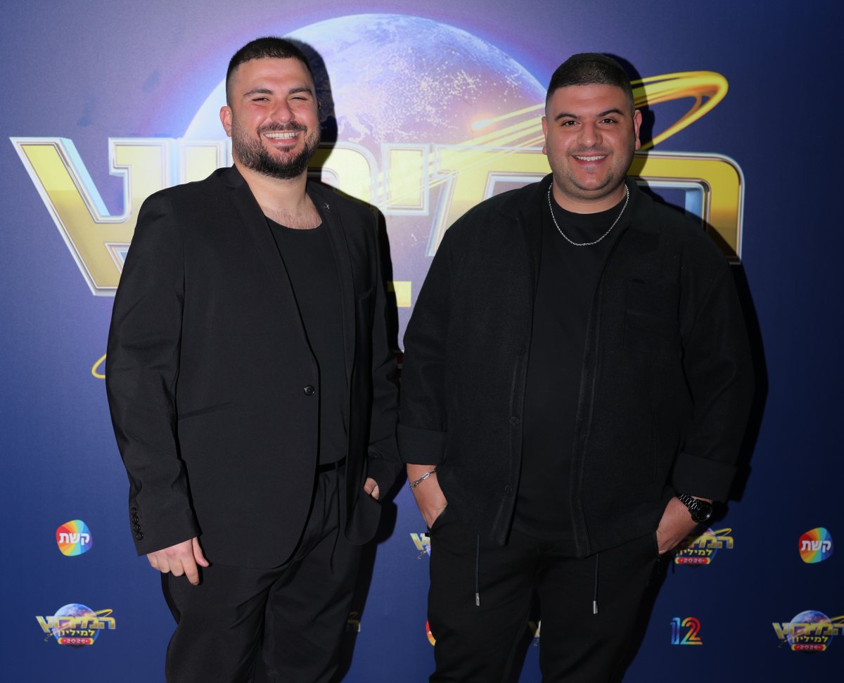 אסף זגה ושלומי יפרח כובשים את המרוץ למליון. צילום: נדב צור