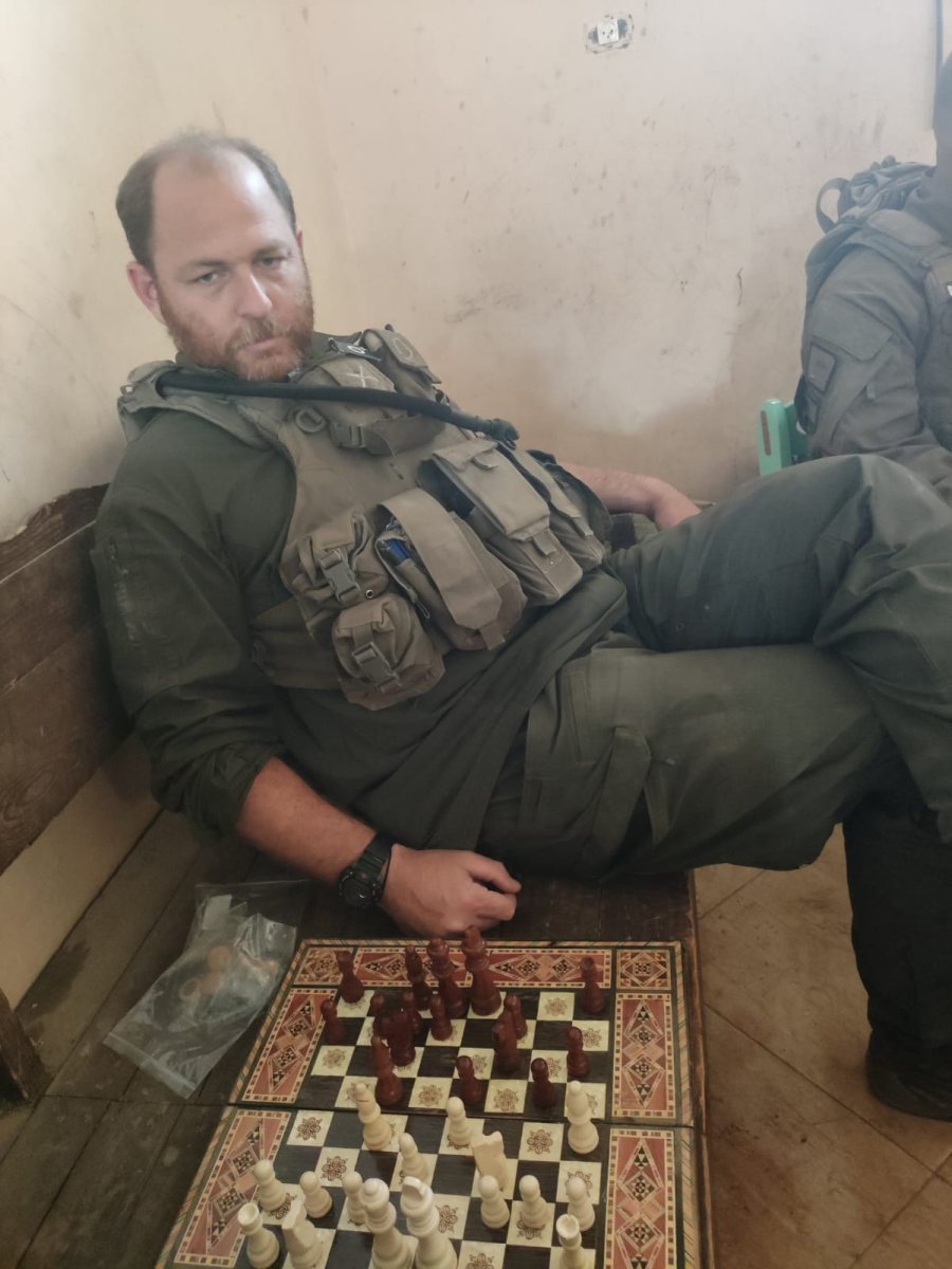 אביתר באר במילואים. צילום: אלבום משפחתי