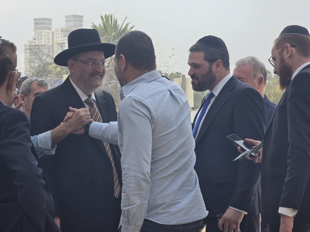 הרם יורם הכהן, היום (לפני הכרזת התוצאות). קרדיט: דביר ידעי