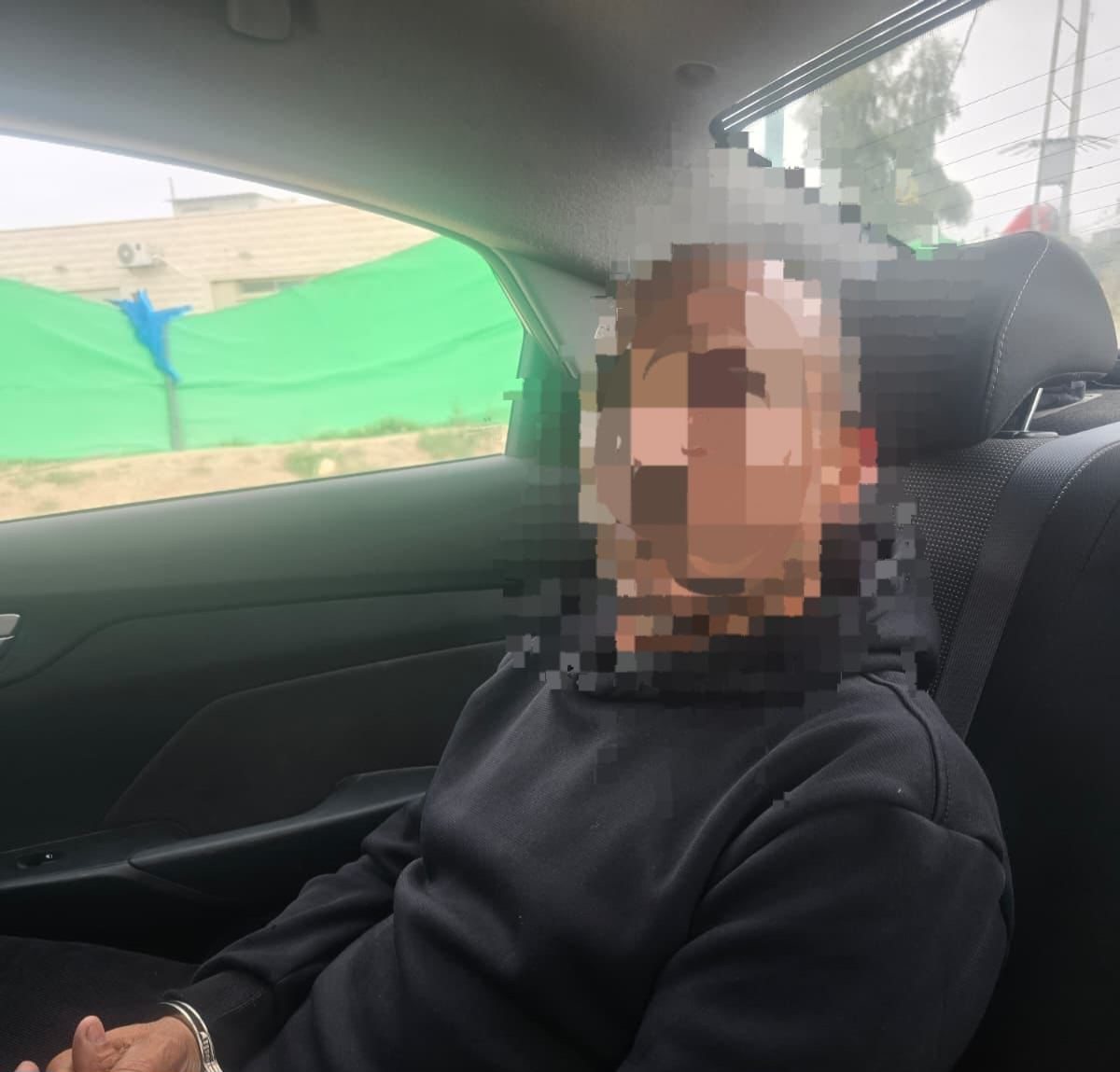 חבר המועצה העצור. קרדיט: משטרת ישראל