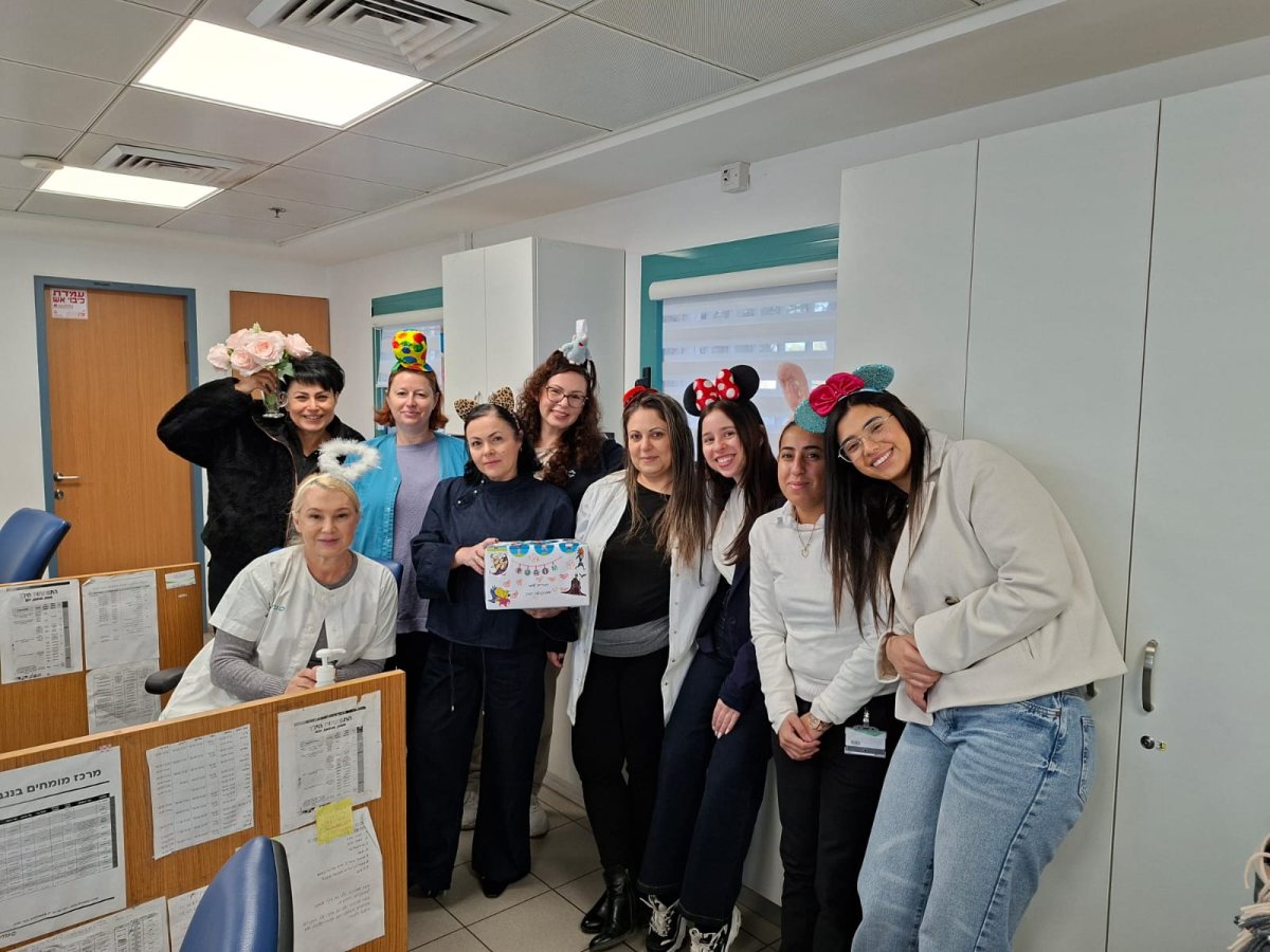 צוות מרפאת יסקי בבאר שבע. קרדיט: כללית