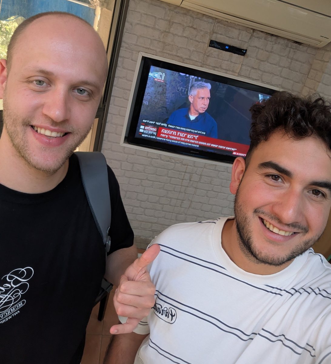 היזמים הצעירים מאוניברסיטת בן גוריון. צילום: פרטי