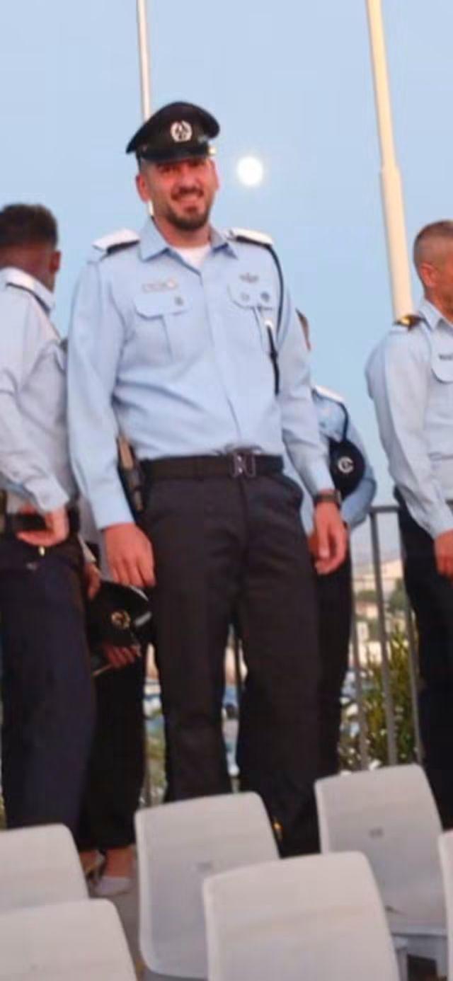 פקד עומרי גואילי. צילום: מתוך פייסבוק