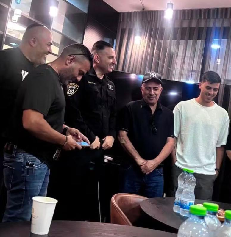 טל דוידוב התגייס למשטרה. צילום: פרטי