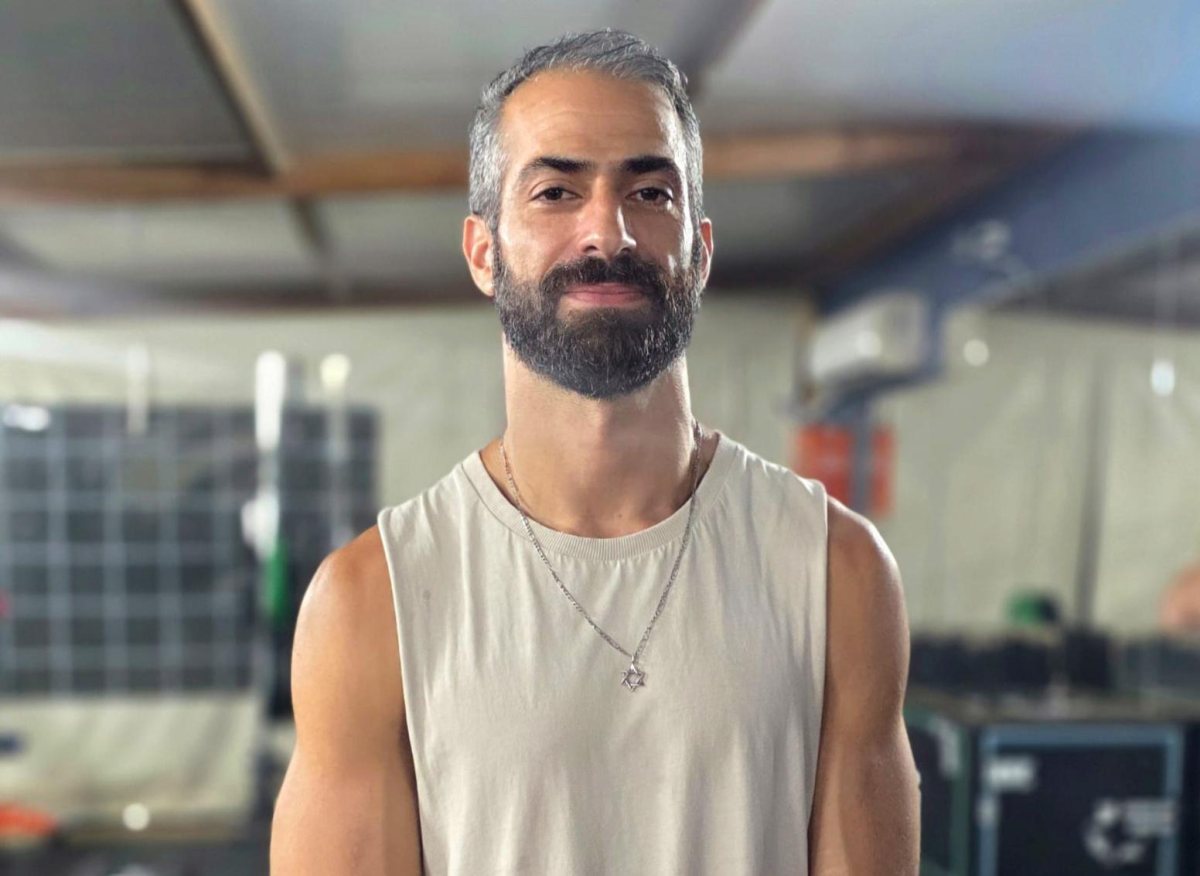 עומר מלאכי המאמן של החיילים שנפצעו במלחמה