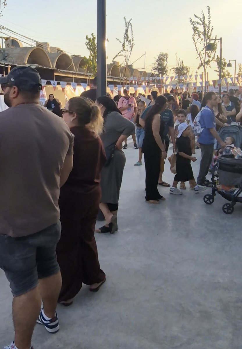 תושבים רבים הגיעו לפסטיבל האוכל בשוק