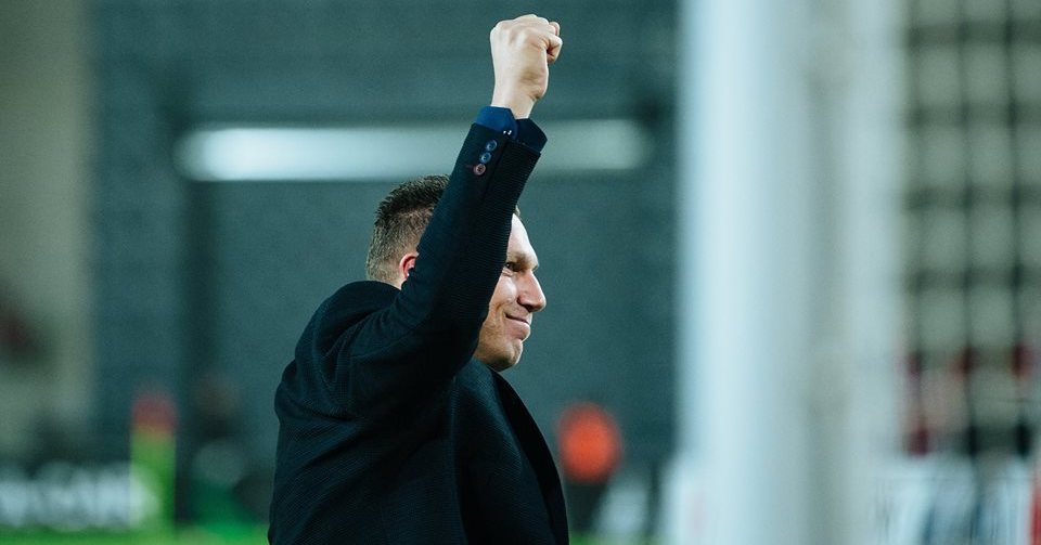 הכדורגל של ברק בכר ושל הפועל באר שבע הוא מהיפים שנראו בארץ. צילום: עדי פרץ עבור הפועל באר שבע