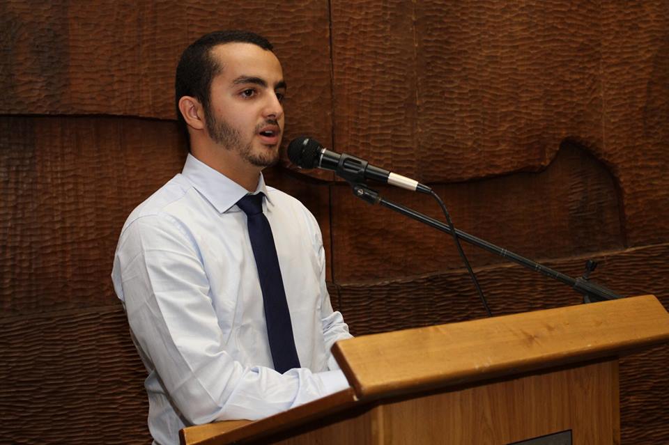 זיו ברבי- מפנה את מקומו כיו''ר ומתגייס לצה''ל. צילום: סמיון מנוילנקו