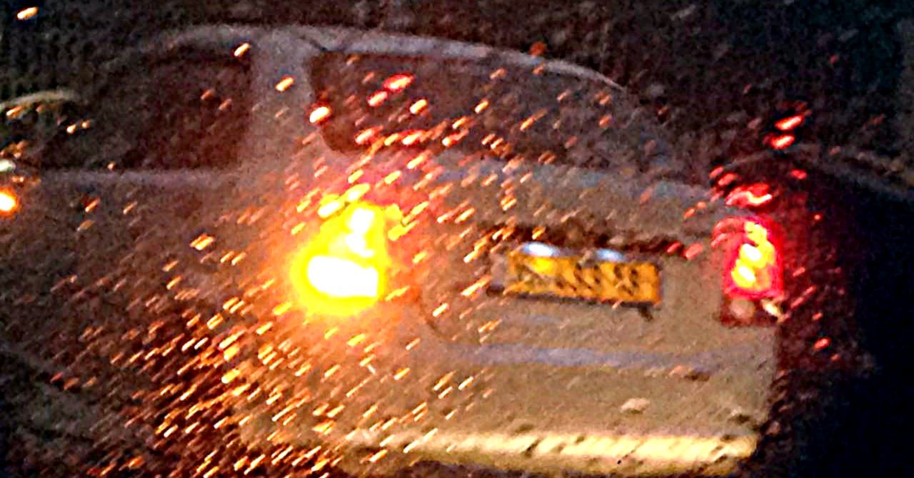 הגנב נמלט בשברולט אבאו לבנה מס' רכב 15-433-13