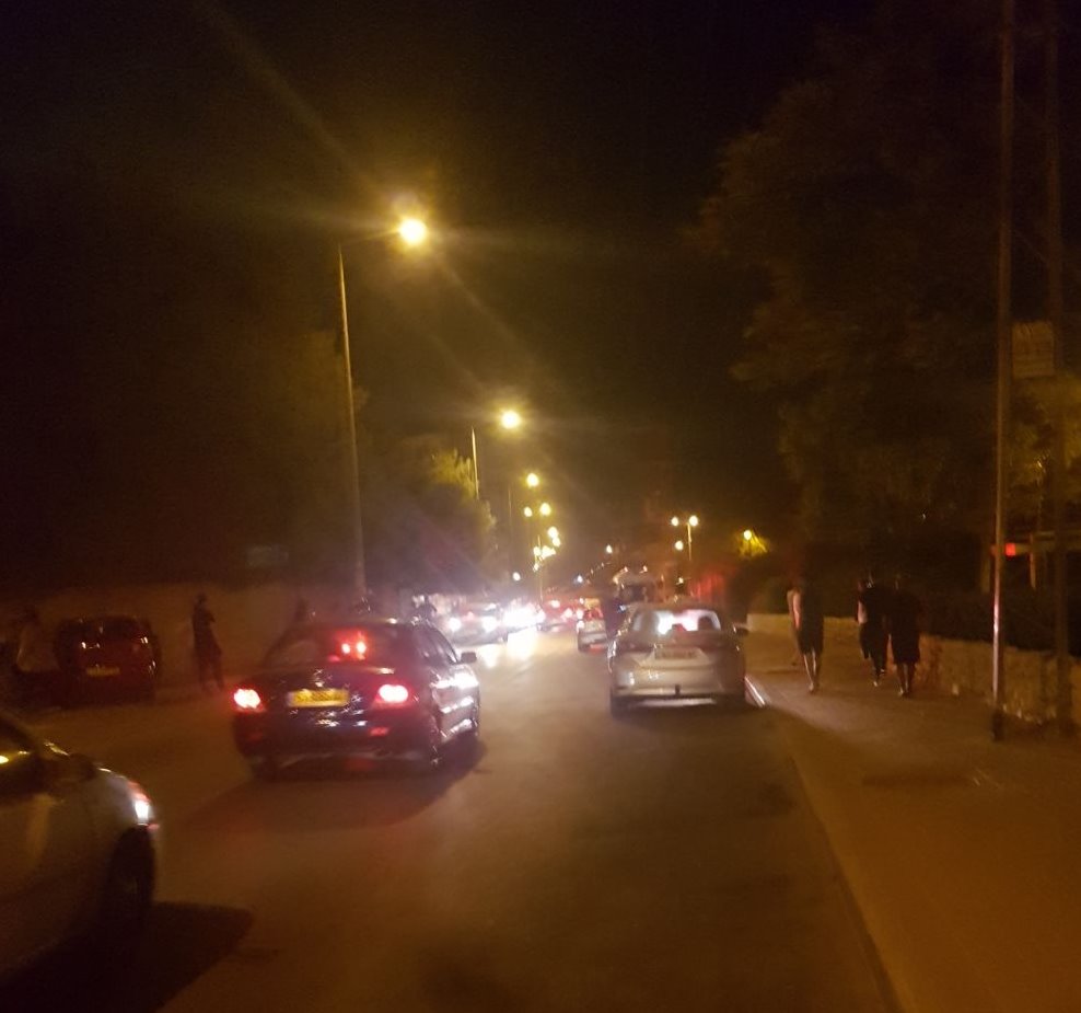 מקרה נוסף תוך דקות. צילום ווטסאפ