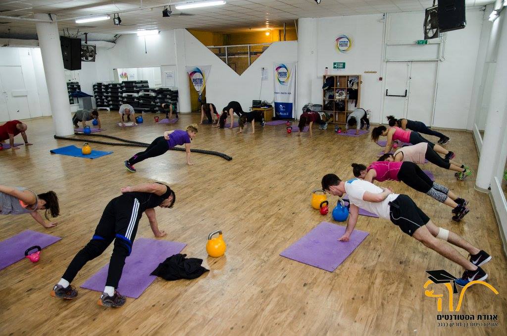 סטודיו "פוזיטיב". צילום באדיבות אגודת הסטודנטים - אוניברסיטת בן גוריון