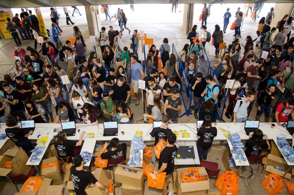 אלפי הסטודנטים חוזרים ללימודים צילום באדיבות אגודת הסטודנטים - אוניברסיטת בן-גוריון