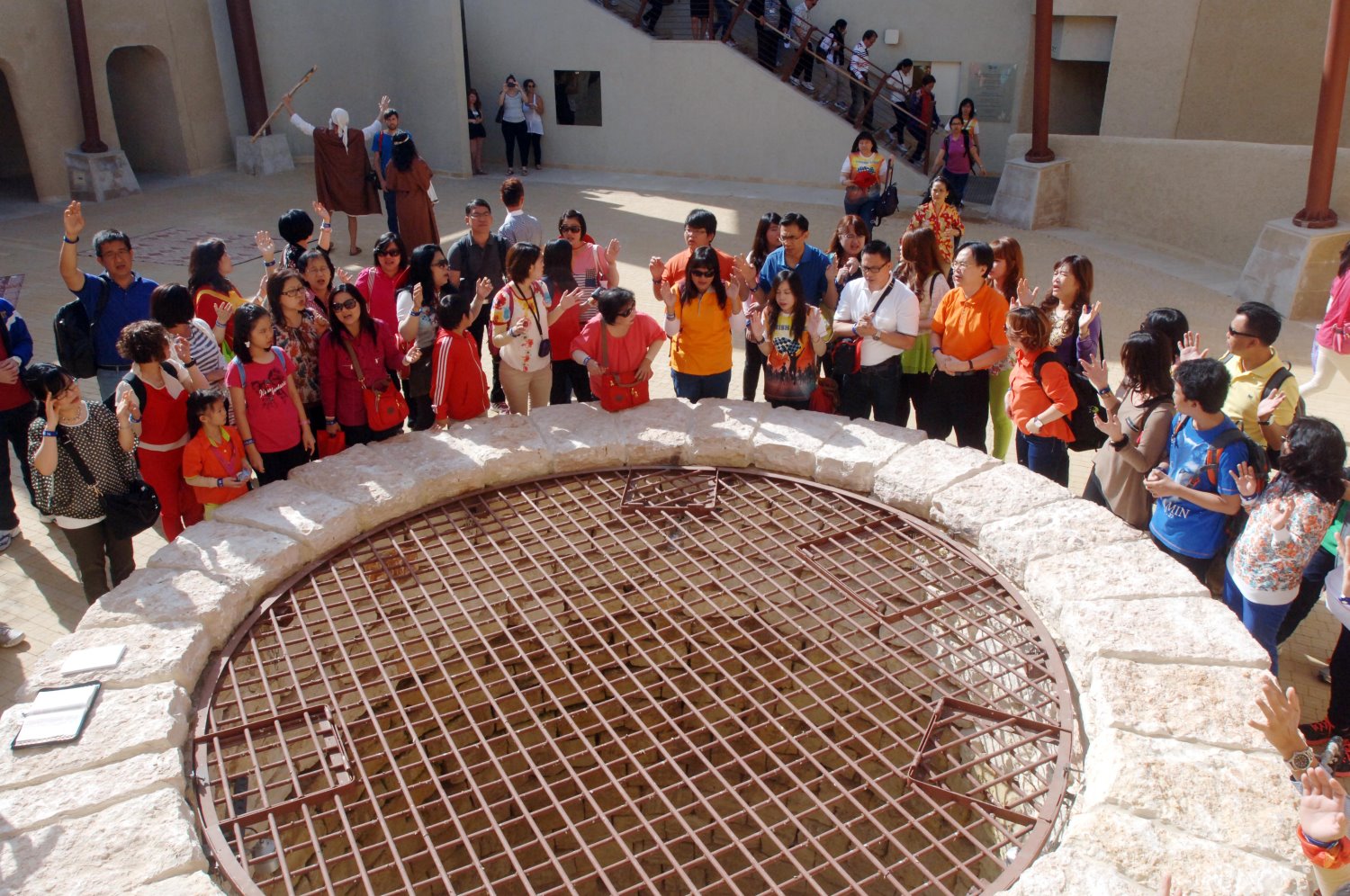 הבאר צילום באדיבות מנהלת העיר העתיקה הבאר צילום באדיבות מנהלת העיר העתיקה