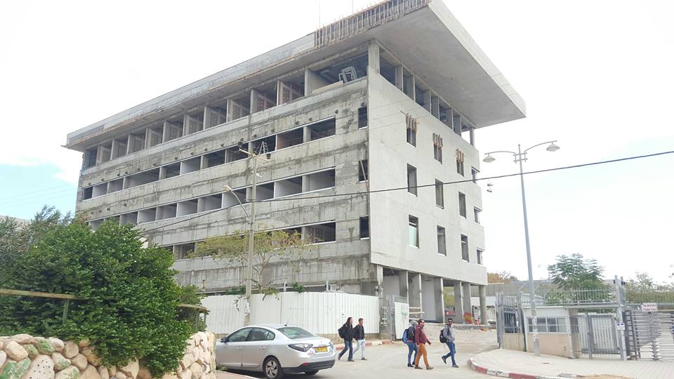  אתר הבנייה של בניין קרול ומרקוס וינשטיין להנדסת מערכות מידע ואבטחת סייבר