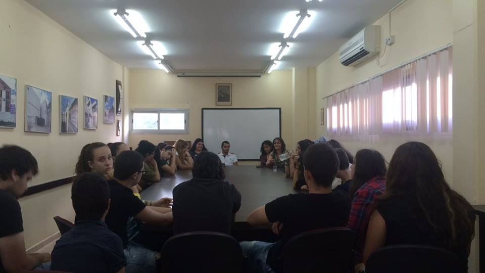 זיו ומועצת הנוער - מתפקדים כעיריית נוער לכל דבר. צילום: סמיון מנוילנקו