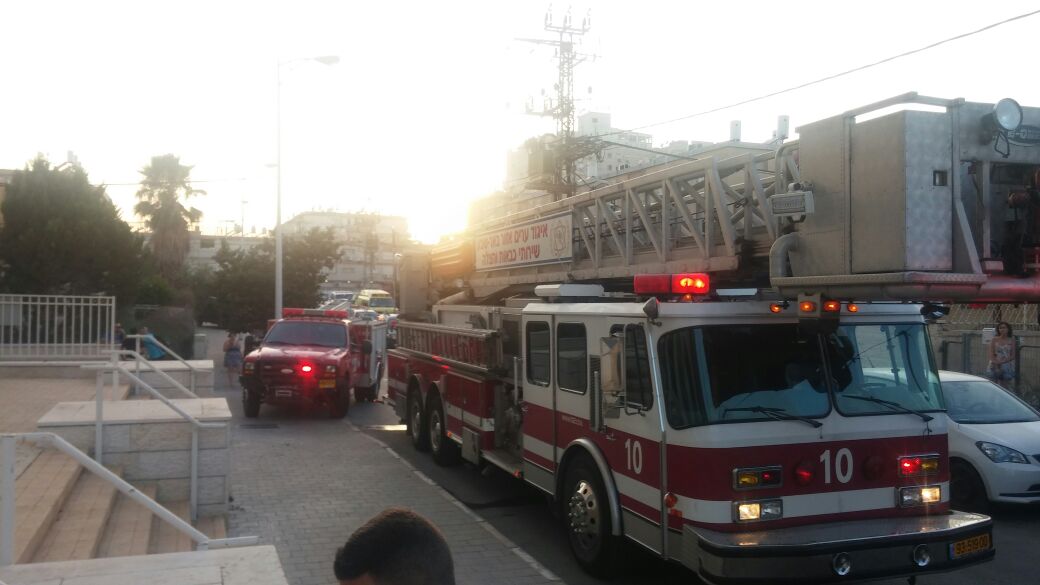 באדיבות כיבוי אש ב"ש