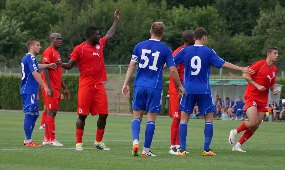 משחק האימון האחרון במחנה. צילום באדיבות הפועל באר שהע