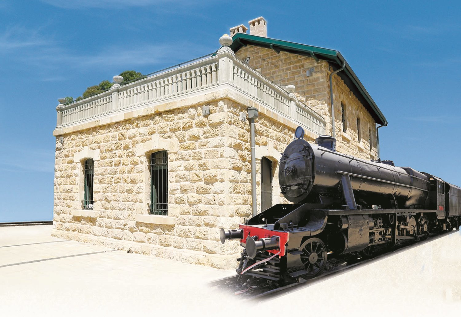 הגלריה במתחם הקטר צילום באדיבות מינהלת העיר העתיקה באר שבע