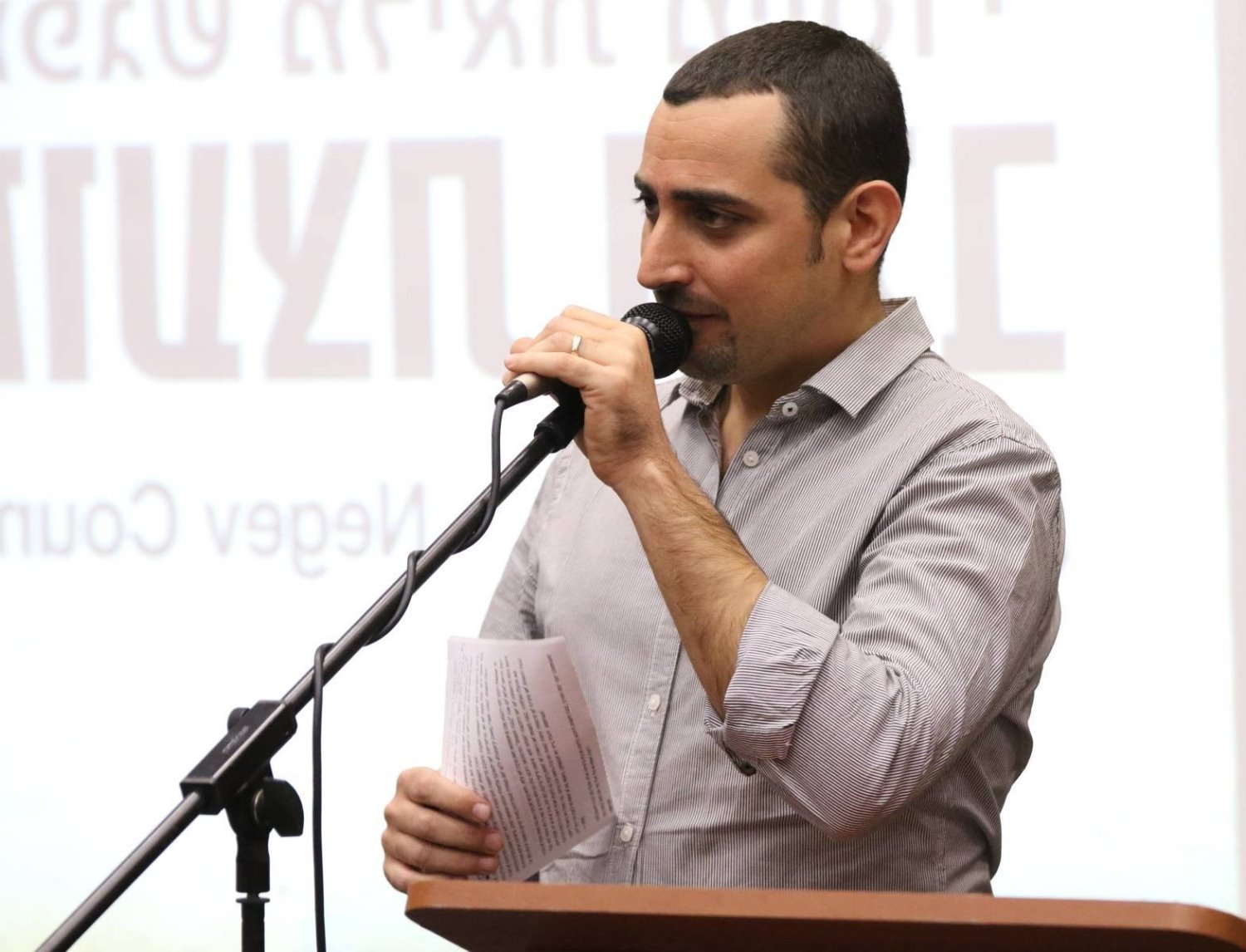 יוהן אטלן יו"ר מועצת הנגב. צילום מתוך הפייסבוק יוהן אטלן יו"ר מועצת הנגב. צילום מתוך הפייסבוק