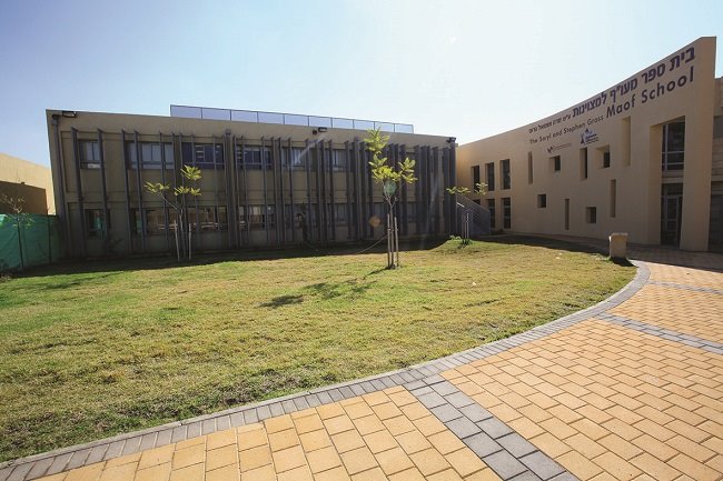 גם זה חדש: בית הספר מעו"ף למחוננים ולמצוינים. צילום באדיבות עיריית באר שבע