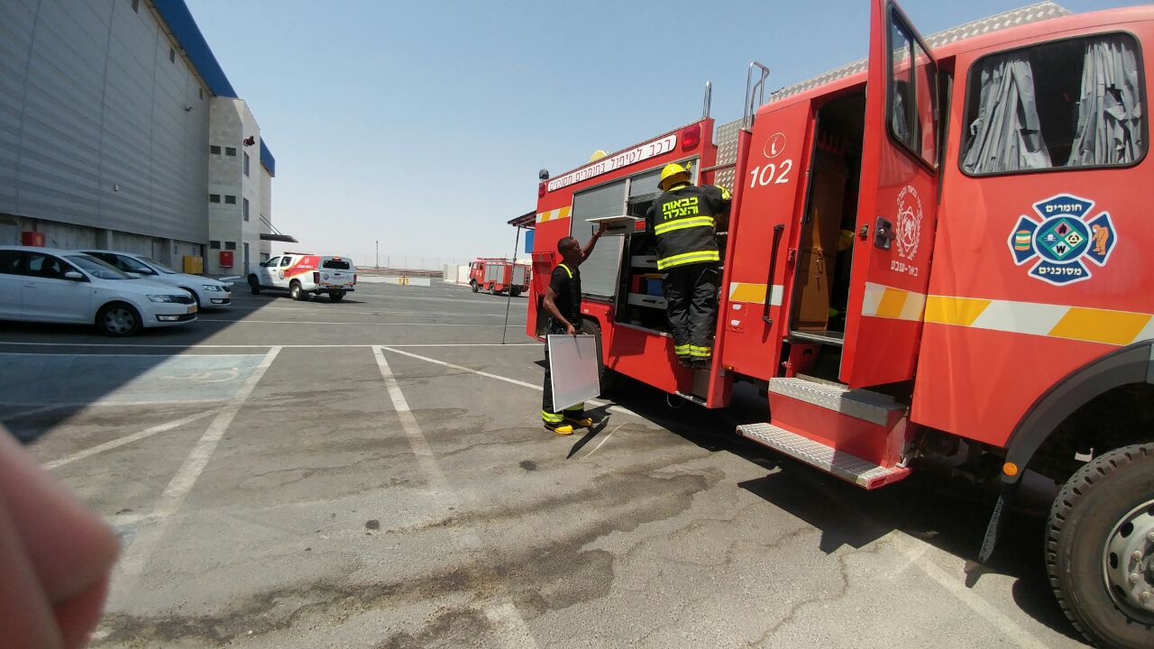                          קרדיט; דוברות כבאות והצלה נגב.