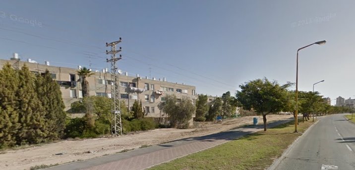 שדרות טוביהו - מחירי הדירות זינקו בשל הקרבה לגרנד קניון צילום- גוגל מפות