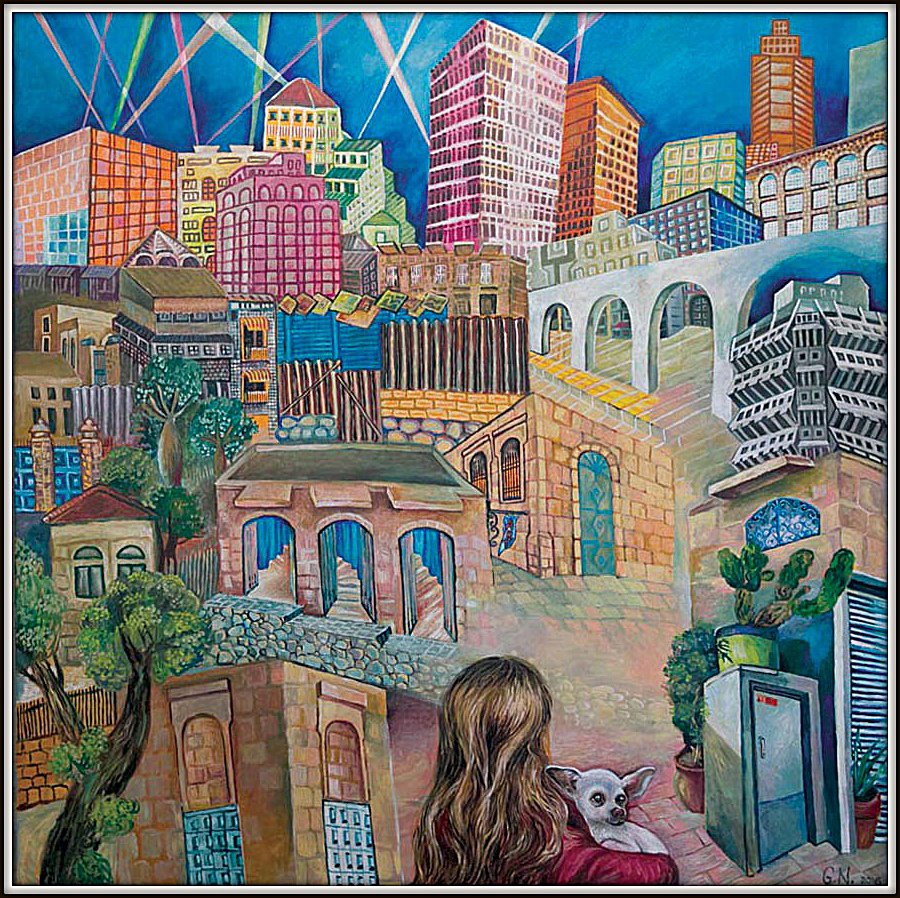 גלינה נקראסובה - אתמול, היום, מחר, 2 על 2, אקריליק על קנבס - צילום דיאגו מיטלברג גלינה נקראסובה - אתמול, היום, מחר, 2 על 2, אקריליק על קנבס - צילום דיאגו מיטלברג