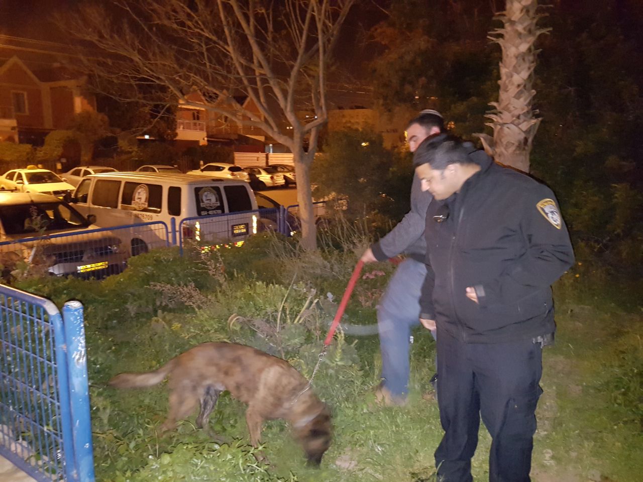 במשטרה יצאו למבצע חיפוש צילום: משטרת ישראל