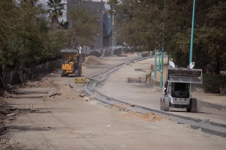 עבודות חידוש, שיקום ופיתוח בשכונות הותיקות. צילום: עיריית באר שבע