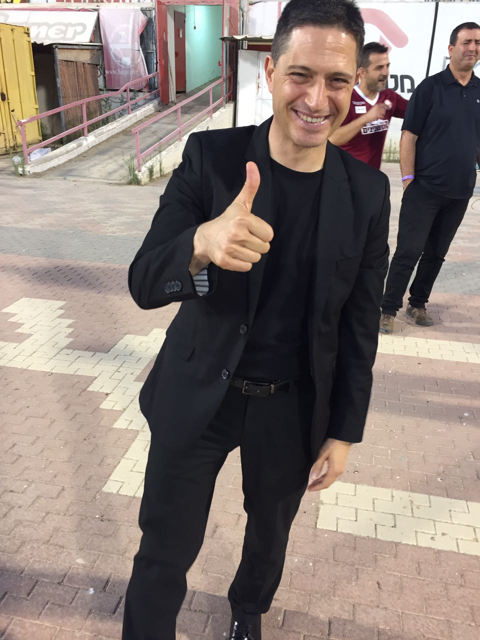 רוביק דנילוביץ' מחייך - תואר נוסף לעיר באר שבע רוביק דנילוביץ' מחייך - תואר נוסף לעיר באר שבע