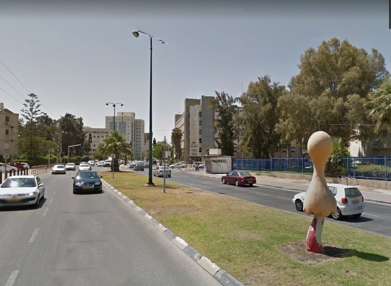 שדרות שז"ר בבאר שבע. צילום: גוגל מפות
