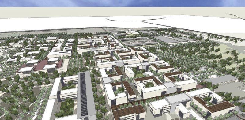 קריית המודיעין. צילום הדמייה נעמה מליס