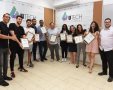הסטודנטים שקיבלו את תעדות הסיום | צילום: יח"צ המכללה הטכנולוגית 