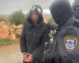 אחד החשודים. קרדיט: משטרת ישראל
