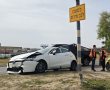 סעו בזהירות: תאונה עצמית באשדוד; הנוסע נפצע קל