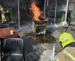 דרמה בשכונה ג': בעקבות שריפה בפלאפל - דיירים פונו מהבניין שמעליו