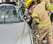 תאונה בין רכב לניידת משטרה באשדוד; גבר חולץ במצב בינוני
