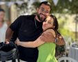 רן גואילי והאחיינית יעל. צילום: פרטי