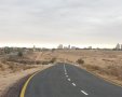 הכביש החדש בכניסה הצפונית לבעיר צילום באדיבות עיריית באר שבע