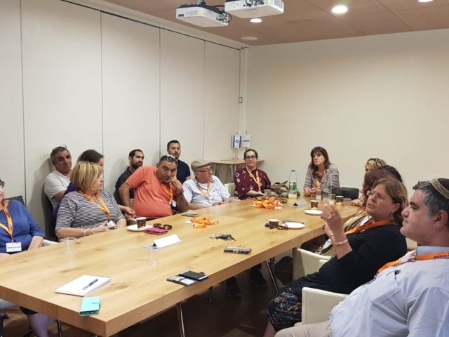 סגל אמית טכנולוגי בסיור לימודי בנטפים | צילום באדיבות אמית טכנולוגי