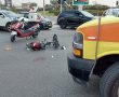 עוד תאונה ברחוב שז"ר: רוכב קורקינט חשמלי החליק ופונה לסורוקה