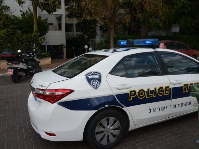 ניידת משטרה. צילום: יאיר שגיא
