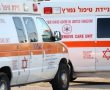 תאונה בין אוטובוס למשאית בכניסה לב"ש; ארבעה פצועים פונו לסורוקה