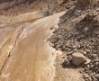 בעקבות פיצוץ צינור: דליפה חמורה של חומרים אל תוך נחלים בנגב