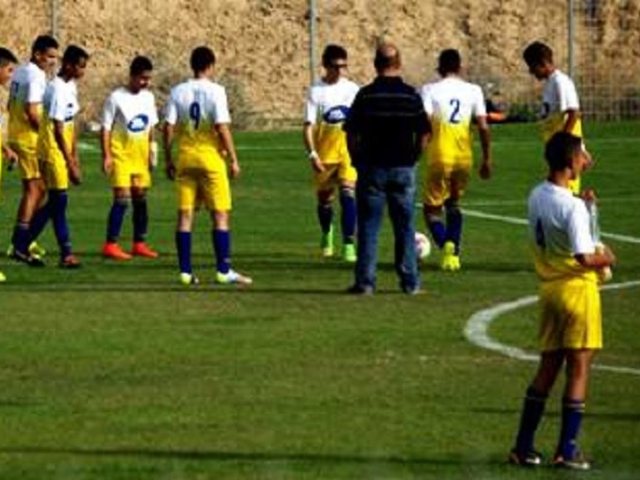 מכבי באר שבע נערים ב' (צילום מסך)