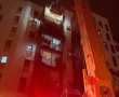 במהלך הלילה: 2 פצועים בשריפה בשכונה ג'