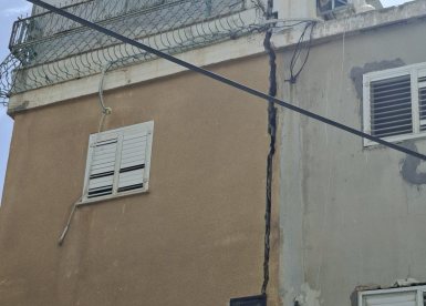 הבניין המתפורר. קרדיט: צילום פרטי