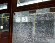 אבן פגעה באוטובוס של דן באר שבע